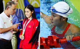 Kình ngư Võ Thị Mỹ Tiên gạt nước mắt, có ‘lời đáp trả’ cực chất sau khi bị lãnh đạo mắng vì chỉ có HCB