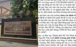 Trường cấp 3 tại TP.HCM bị phụ huynh 'tố' vận động đóng góp sai quy định, Sở GD-ĐT yêu cầu khẩn