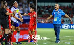 ĐT nữ Việt Nam lỡ HCV đáng tiếc, HLV Mai Đức Chung nói thẳng 1 điều về trọng tài SEA Games 33