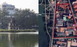 Cận cảnh khu đất kim cương ven Hồ Hoàn Kiếm nhận đền bù 400 tỷ, lộ diện những vị trí ‘vàng’ sắp di dời