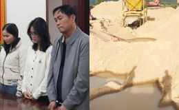 Nghệ An: Giám đốc 'bắt tay' kế toán, chỉ đạo mua hóa đơn đỏ để hợp pháp hóa hàng nghìn tấn cát lậu