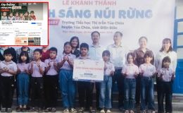 Phòng học đã hoàn thành tại Điện Biên, dự án Nuôi em vẫn kêu gọi xây mới: Nhà trường tiết lộ loạt thông tin sai lệch