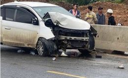 Tai nạn thảm khốc trên cao tốc La Sơn – Túy Loan, bé trai 9 tháng tuổi tử vong, 3 người khác bị thương