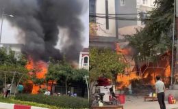 Quán thịt chó 'triệu view' TikTok ở Lào Cao bốc cháy dữ dội, công an vào cuộc điều tra