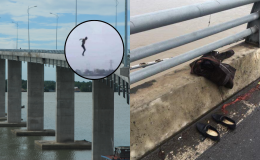 Cứu người nhảy cầu Mỹ Lợi, công an chua xót khi nghe lý do dẫn tới hành động dại dột