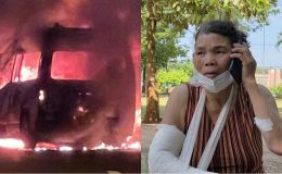 Nạn nhân sống sót vụ xe cứu thương đâm xe đầu kéo kể cảnh thoát nạn trong tích tắc, chứng kiến 2 người thân bị lửa thiêu