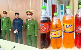 Phanh phui đường dây sản xuất nước giải khát giả bán lên vùng cao, Công an Tuyên Quang bắt giữ đối tượng cầm đầu lớn