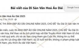Người phụ nữ ở Gia Lai bị lừa 7,6 tỉ đồng với 35 lần chuyển tiền từ “cuộc thi ảnh áo dài” trên MXH