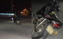 Truy tìm tài xế xe tải tông 2 mẹ con đi xe máy rồi bỏ chạy: Người mẹ bị chấn thuong sọ não