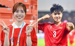 Bắt trọn khoảnh khắc Phí Thanh Thảo 'trộm nhìn' Phạm Lý Đức, Đình Bắc lập tức rủ đồng đội lên thuyền