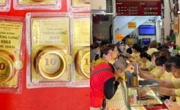 Giá vàng chiều 21/12 biến động trái chiều, vàng nhẫn bất ngờ giảm nhẹ trong khi vàng miếng vẫn neo cao