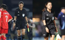 Nữ trọng tài ‘cướp trắng’ bàn thắng, khiến ĐT nữ Việt Nam thua trước Philippines nhận kết đắng