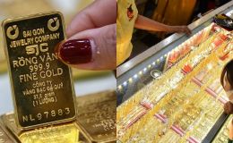 Giá vàng chốt phiên ngày 22/12 tăng kỷ lục: SJC, ACB, PNJ, vàng thế giới lập đỉnh