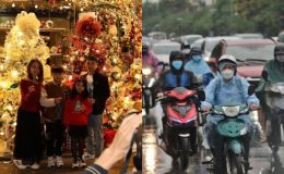Tình hình thời tiết Hà Nội dịp lễ Noel: Lạnh mưa hoành hành, nhiệt độ thấp nhất chỉ 14 độ C