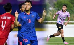 Hụt mất HCV SEA Games đầy cay đắng, cựu sao U22 Thái Lan bất ngờ 'khoác áo cà sa'