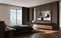 Samsung ra mắt dòng TV khách sạn HU8000F, chất lượng hình ảnh 4K