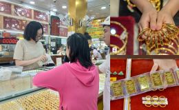 Giá vàng chốt phiên 29/12 lao dốc mạnh, vàng SJC và vàng thế giới biến động bất ngờ