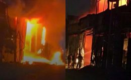 Lửa bùng dữ dội tại xưởng sản xuất ở Hà Nội đầu năm mới, hé lộ nguyên nhân ban đầu