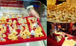 Giá vàng chốt phiên 1/1/2026: SJC neo cao, vàng nhẫn BTMC bứt phá, thị trường thế giới tăng nhẹ đầu năm