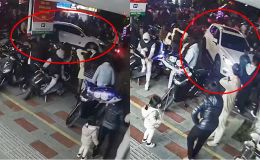 Hải Phòng: Ô tô lùi va chạm loạt người đi bộ xem pháo hoa, hành động của tài xế gây phẫn nộ