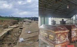 Rộ thông tin xe tải chạy qua đường cấm khiến bờ kè đổ sập đè 4 người dân tử vong, cơ quan chức năng lên tiếng