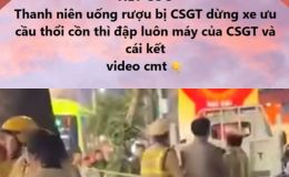 Sự thật đằng sau đoạn clip 'người vi phạm đập máy đo cồn của Cảnh sát giao thông' ở Hà Nội