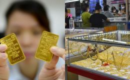 Giá vàng chốt phiên 6/1 bật tăng mạnh: Thế giới leo thang bất ngờ, vàng trong nước tiến sát vùng đỉnh mới