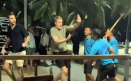 Chưa xong vụ nhân viên quán bar ở Nha Trang dùng xẻng đuổi khách nước ngoài: Số tiền bị phạt gây sốc