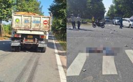 Hiện trường thương tâm vụ xe ben va chạm với xe máy ở TPHCM: Một nữ công nhân 25 tuổi tử vong