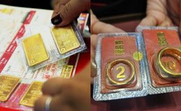 Giá vàng chiều 10-1 tiếp đà leo thang mạnh, vàng miếng SJC áp sát mốc 160 triệu đồng, thị trường sôi động khó tin