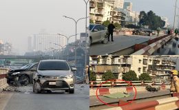 Nguyên nhân sốc vụ tai nạn liên hoàn 1 người chết trên cầu vượt Vọng, hé lộ kết quả test nhanh nữ tài xế