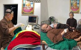 Ngôi chùa ở Quảng Ninh mở phòng khám, thực hiện PTTM ngay trong chùa, đưa trẻ em lên mạng ‘câu view’