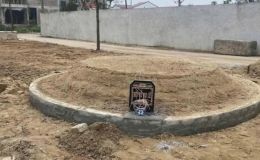 Sự thật đằng sau câu chuyện ngôi mộ cổ bất ngờ mọc lên sau một đêm trên mảnh đất đang xây ở Nghệ An