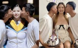 Cô gái yêu hai anh em sinh đôi cùng một lúc, thuê phòng sống chung và được gia đình ủng hộ