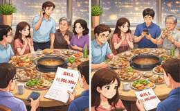 Buổi gặp mặt ra mắt thông gia: Nhà trai ‘tặng luôn’ cho bên nhà gái hóa đơn 11 triệu tiền ăn uống