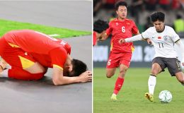 Đình Bắc cúi đầu xin lỗi NHM sau trận thua của U23 Việt Nam, CĐV Trung Quốc có phản ứng khó tin