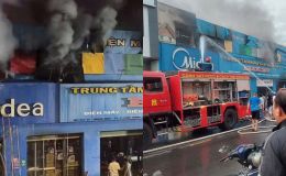 Hiện trường cháy cửa hàng điện máy khiến 2 mẹ con tử vong, tình trạng xót xa của người bố hiện tại?