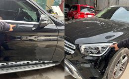 Gia đình đập gương, cào xước Mercedes GLC200 ở Hà Nội lộ diện, nói gì khi đến gặp nữ chủ xe?