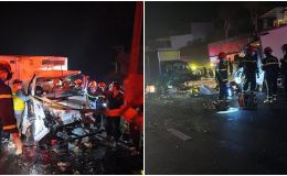 Hiện trường kinh hoàng vụ 2 ô tô tải tông trực diện trên QL20 khiến 4 người thương vong