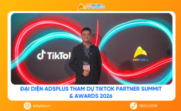 Đại diện AdsPlus tham dự Tiktok Partner Summit & Awards 2026 tại Singapore