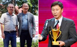 Nhận danh hiệu cao quý cùng bóng đá Việt Nam, HLV Kim Sang Sik gửi lời cảm ơn đến 'người đặc biệt'