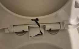 Người phụ nữ sốc khi phát hiện camera quay lén giấu ở bồn cầu chuỗi nhà hàng nổi tiếng