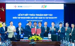 EVN và FPT ký thỏa thuận hợp tác chiến lược, thúc đẩy chuyển đổi số – chuyển đổi xanh – chuyển đổi AI trong lĩnh vực điệ