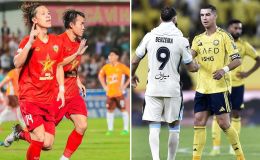 Kết quả bóng đá hôm nay: Bất ngờ lớn ngày V.League trở lại; Ronaldo đi vào lịch sử Saudi League