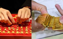 Giá vàng giảm mạnh rời đỉnh lịch sử, lạm phát Mỹ, chính sách Fed và đồng USD tăng giá phủ bóng thị trường toàn cầu