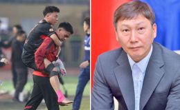 HLV Kim Sang Sik nhận tin sét đánh, thêm 1 trụ cột U23 Việt Nam chấn thương nặng sau VCK U23 châu Á