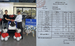 Thực hư vụ bố tặng xe ô tô cho con trai chưa đủ 18 tuổi đạt loạt khá, bị cô giáo nhận xét ‘lười học’