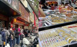 Giá vàng nhẫn bật tăng giữa biến động, người dân xếp hàng mua vàng nhưng phải chờ giao cả tháng vì khan hiếm nguồn cung