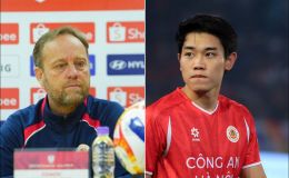 Sớm bị loại khỏi Shopee Cup, HLV Polking nói lời thật lòng về trận thủ tục của CLB CAHN