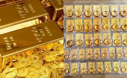 Giá vàng chiều 4-2 tăng dựng đứng, vàng miếng và nhẫn đồng loạt bứt phá sát mốc kỷ lục